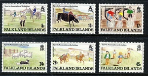 FALKLAND ISLANDS Queen Elizabeth II 1989 Sports Association Set SG 587 - 592 MNH - Picture 1 of 2
