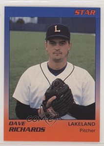 1989 Star Lakeland Tigers Dave Richards #18