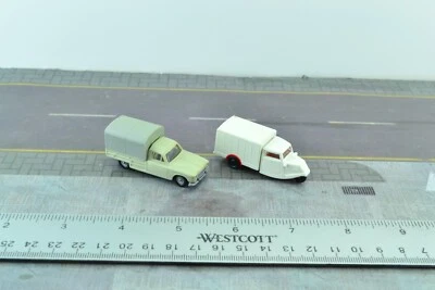 Praline 2X Peugeot 403 - Tempo 3 Ruedas Furgonetas Escala 1:87 HO (HO5985) Foto 1 de 2
