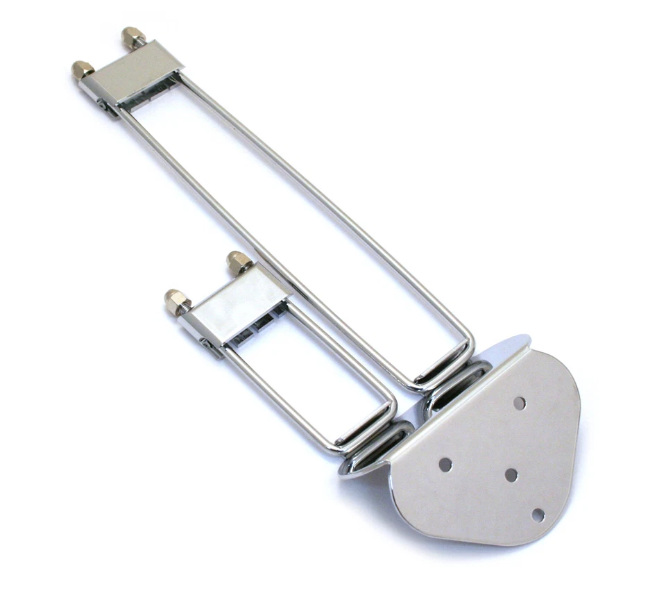 Nickel Frequensator Trapeze Tailpiece Hollowbody/Archtop/Jazz Guitar TP-0433-001 - Image 1 of 1