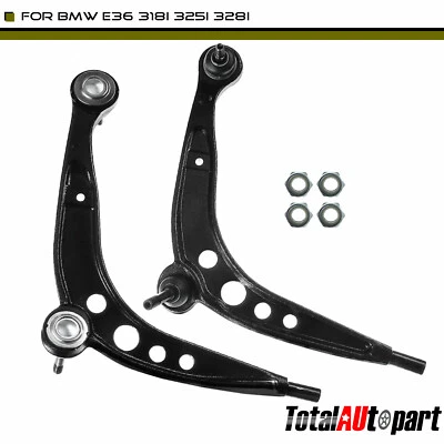 Комплект из 2 рычагов управления с шарниром передний нижний для BMW E36 318i 325i 328i 520739 - Изображение 1 из 4