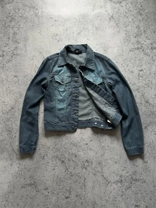 Chaqueta vaquera Diesel vintage para mujer talla pequeña azul años 2000 chaqueta vaquera Y2K - Imagen 1 de 19