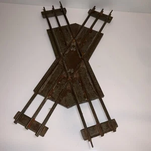 Antique 1920’s Rare Ives O Gauge 45 Degree Crossover Crossing Track - Picture 1 of 7