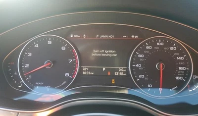 A7 Quattro 2016-2017 OE velocímetro calibre clúster 53 k millas Audi Foto 1 de 4