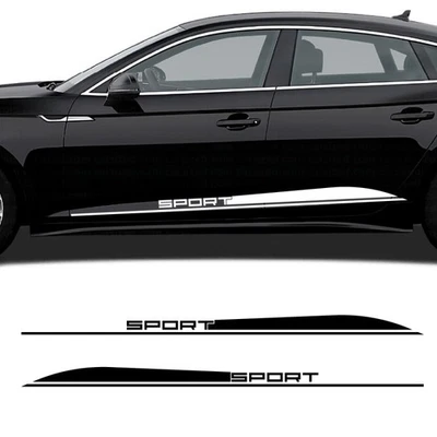 calcomanías rayas laterales estilo deportivo audi a5 Foto 1 de 2