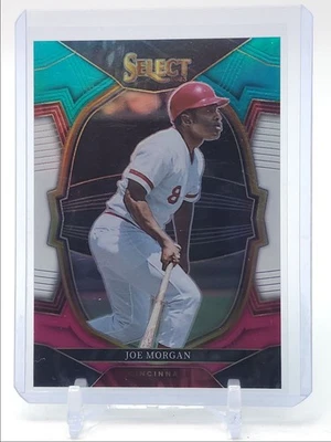 JOE MORGAN 2023 SELECT CONCOURSE TEAL WHITE PINK PRIZM REDS 49/49 Q5111 - Image 1 of 2