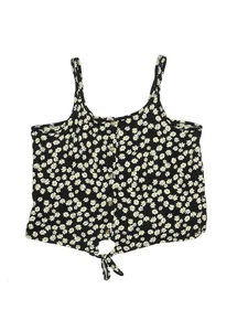 Justice Girls Black Sleeveless Top 20 - Picture 1 of 2