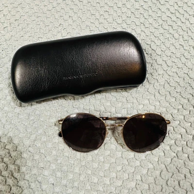ANTHROPOLOGIE НОВЫЙ С ЯРЛЫКАМИ КОРИЧНЕВЫЙ АВИАТОР СОЛНЦЕЗАЩИТНЫЕ ОЧКИ - Изображение 1 из 4