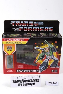 Hardhead Wal-Mart Sealed MISB Retro Headmasters Transformers - Image 1 of 3