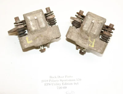 2019 Polaris Sportsman 570 Eps 4x4 Left Right Front Brake Caliper Calipers - Изображение 1 из 4