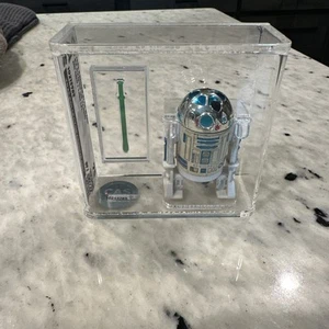 CAS 75 Star Wars 1984 lose R2-D2 mit Pop Up Säbel POTF Last 17 Fantastic NM+ - Bild 1 von 13