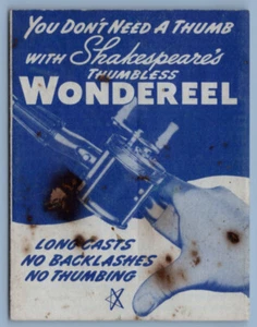 1940's Shakespeare Wondereel Fishing Reel Manual Parts List - Picture 1 of 2