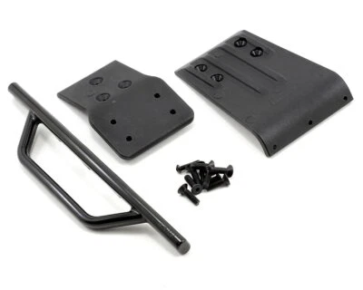 RPM Bumper vorne und Skid Platte schwarz für Slash 4x4 RPM-80022 Slash 4x4,  ... - Bild 1 von 2