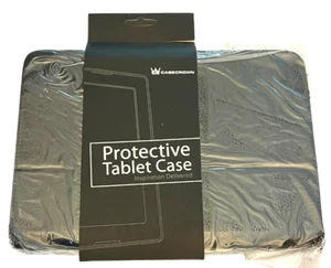 Casecrown Protective Tablet Case - Fits up to 10" Tablet - BLACK Case - NEW - Picture 1 of 4
