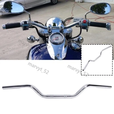 1" 25mm Motorcycle Drag Bar Handlebars for Yamaha V-Star XVS 1100 1300 650 950 - Imagem 1 de 4