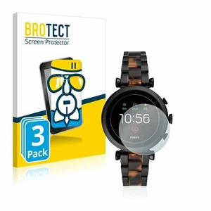 Fossil Sloan HR (4.Gen) , 3x BROTECT® AirGlass® Premium Glass Screen Protector - Picture 1 of 8