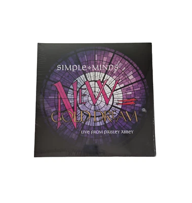 SIMPLE MINDS NEW GOLD DREAM LIVE 12" VINYL LP ALBUM RECORD NEW AND SEALED - Image 1 of 2