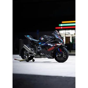 BMW Inspired M1000RR Motorcycle Wall Art 017 Stunning Décor for Riders - Picture 1 of 12