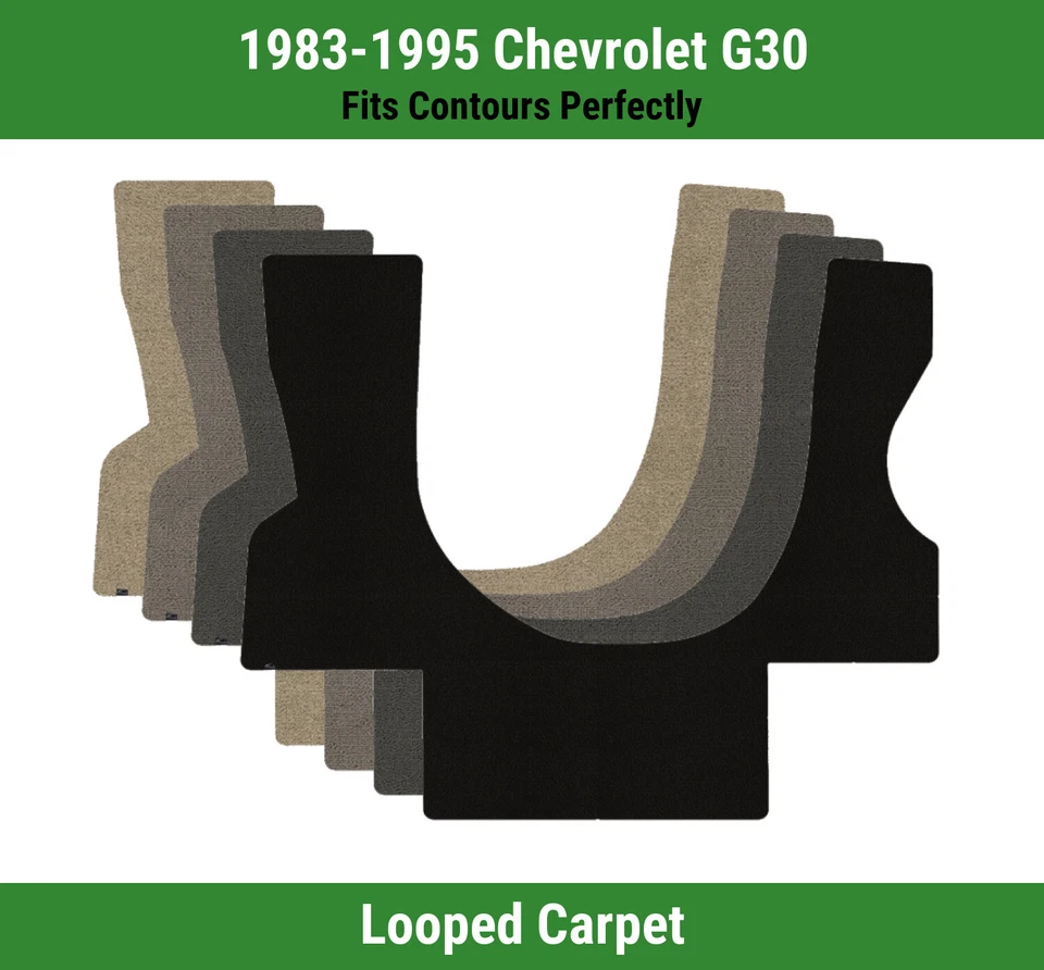 Alfombra de primera fila Lloyd Classic Loop para Chevrolet G30 1983-1995  Foto 1 de 4