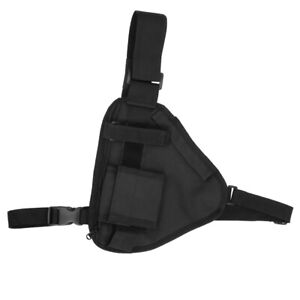 Chest Bag Universal Hands-Free Front Pack Pouch Radio Holster For Two-way Radio