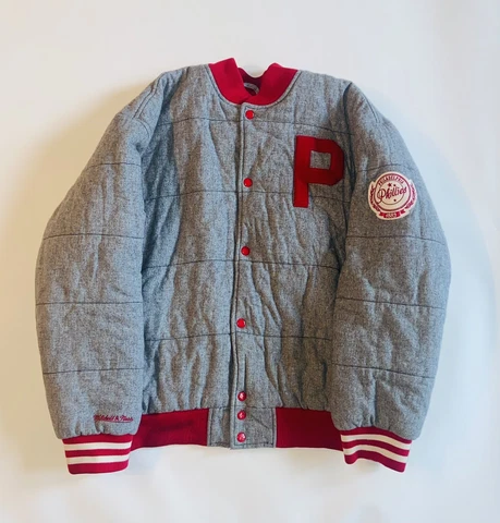 Mitchell and Ness Philadelphia Phillies Jacket Men’s Size 3XL Cover