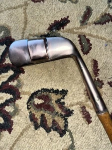 Unknown Hickory Putter Very Rare And Unique - Picture 1 of 6