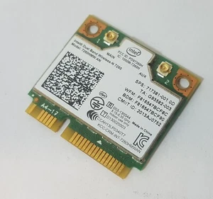 Wlan+BT Intel Dual Band 2,4+5GHz Wireless-N 7260 717381-001 aus HP ZBook 15 G1 - Bild 1 von 1