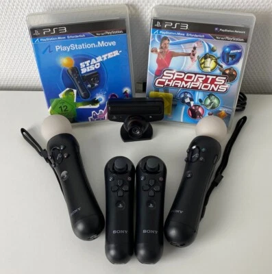 Original Move Motion Controller Navigation Kamera Playstation VR PS3 PS4 AUSWAHL - Bild 1 von 4