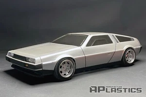 RC Body Car Drift 1:10 DeLorean DMC 12 De Lorean style APlastics New Shell - Picture 1 of 12