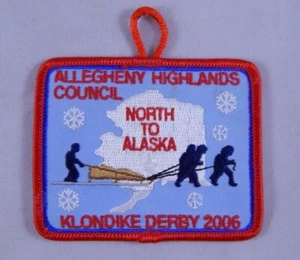 Boy Scouts Allegheny Highlands Council North To Alaska Klondike Derby Patch 2010 - Bild 1 von 3