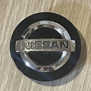 NISSAN ALTIMA MAXIMA 350Z MURANO 40342-ZM70B WHEEL CENTER CAP 2-1/8" GLOSS BLACK - Picture 1 of 3