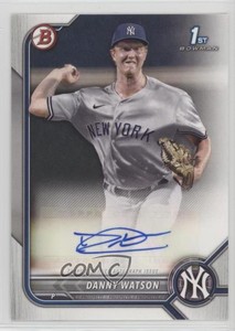 2022 Bowman Paper Prospect Auto Danny Watson #PPA-DW Auto