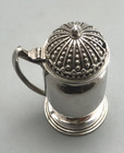 Arts & Crafts Style Silver Mustard Pot Omar Ramsden London 1938 CELZX