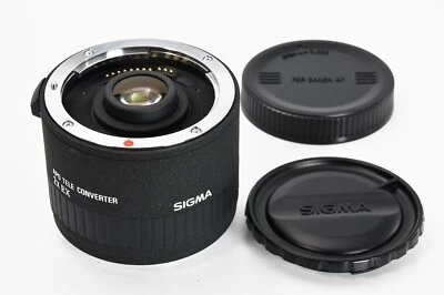 SIGMA APO Teleconverter 2X EX Lens for Canon EF Mount w/Caps  [N.Mint]  DDP US - Image 1 of 4