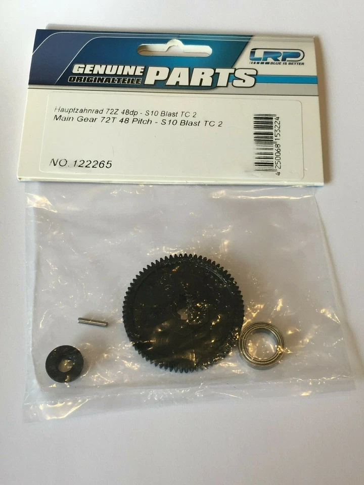 LRP Hauptzahnrad 72 Zähne 48dp #122265 für LRP S10 Blast TC2  - Bild 1 von 1