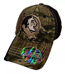 Zephyr NCAA Florida St Seminoles RARE “Resistance” Curved Bill Stretch Hat NWT - Picture 1 of 6