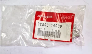 HONDA CB VT XL GL CBR TAPPO OLIO 14 MM ORIGINALE 9280014000 CON RONDELLA - Imagen 1 de 3