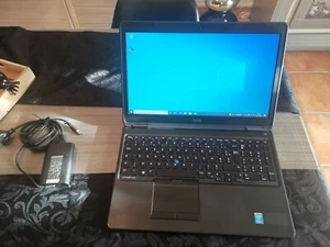 PC Ordinateur PORTABLE DELL LATITUDE E 5550 i5 5300U 8Go 256 Go SSD (8) - Photo 1/6