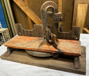 Antico Stanley n. Scatola mitra in ghisa 150 made in USA - Foto 1 di 8