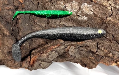 Westin Shadteez Slim 12cm 10g Black Yin Glow Köder Limited Edition Sonderfarbe - Bild 1 von 2