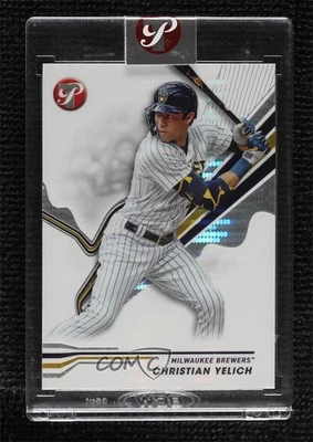 2024 Topps Pristine Pristine Pulsar Refractor Christian Yelich #157 - Image 1 of 2