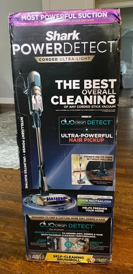 SHARK ASPIRADORA POWER DETECT CABLED Ultra Ligero - Nuevo - ¡Nuevo en CAJA ABOLLADA! Foto 1 de 4