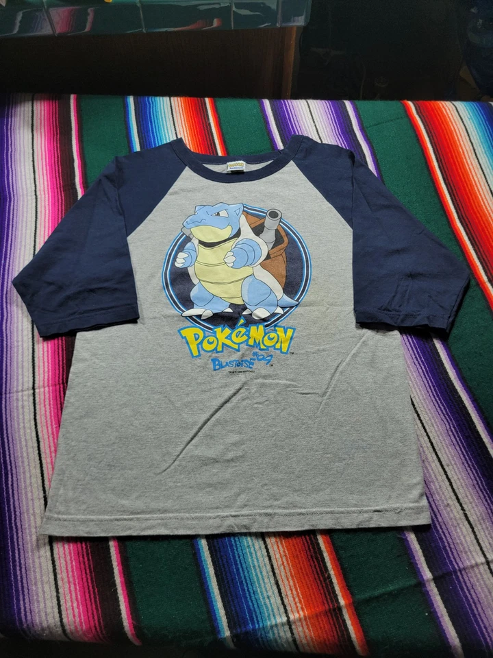 Vintage Pokemon Blastoise Made In USA 1999 T-Shirt Size Youth XL - Image 1 of 4