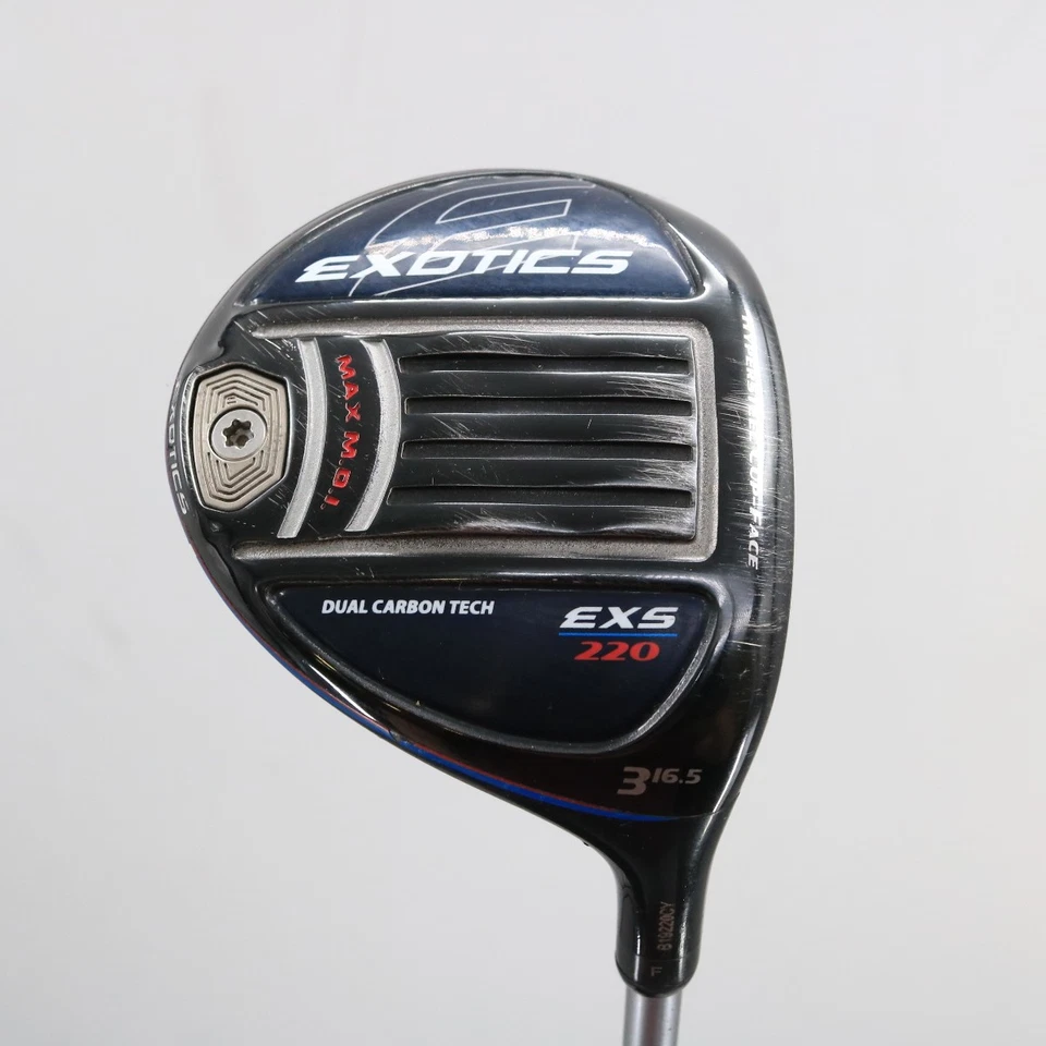 Tour Edge Exotics EXS 220 Fairway 3 madera 16,5 grados grafito regular diestro S-156016 Foto 1 de 4
