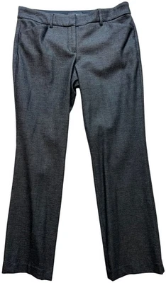 Express 女式 Editor Barely Boot 低腰正装裤子弹力 8S 码深灰色 — 第 1/4 张图片