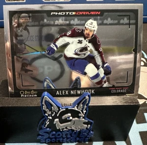 2021-22 O-Pee-Chee Platinum Photo Driven - #PD-14 - Alex Newhook - Avalanche - Picture 1 of 3