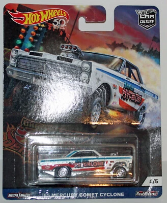 Hot Wheels 1965 Mercury Comet Cyclone Limited edition Walmart Car mint carded. - Image 1 of 2