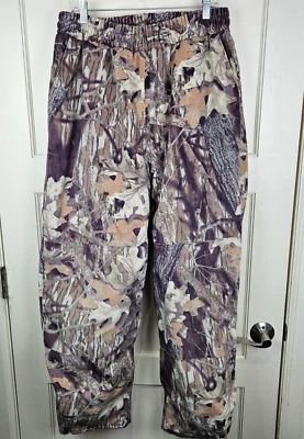 Vintage Cabelas Dry Plus Realtree Fleece Lined Camo Hunting Pants Men's Size: XL - Image 1 of 3
