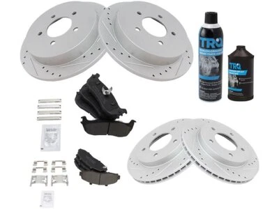 Kit de pastillas de freno y rotor delantero y trasero para Ford F150 1997-2003 76997KZ 1998 1999 Foto 1 de 2