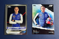 Jack Doohan Topps Formula 1 2022 2-Card Set F2 Virtuosi Racing